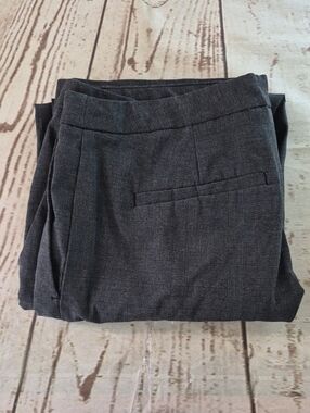 Mario Serrani Plaid Pants Gray Size 8